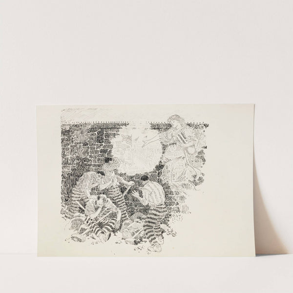 A woman, holding a paper by Will Crawford