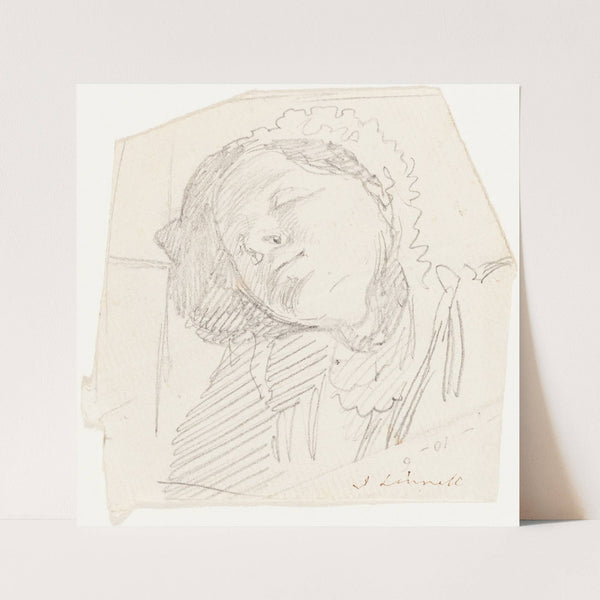 A Woman Resting by John Linnell