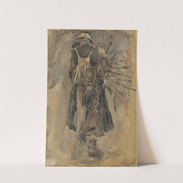 A Woman. Study for Sancta Simplicitas by Carl Gustaf Hellqvist