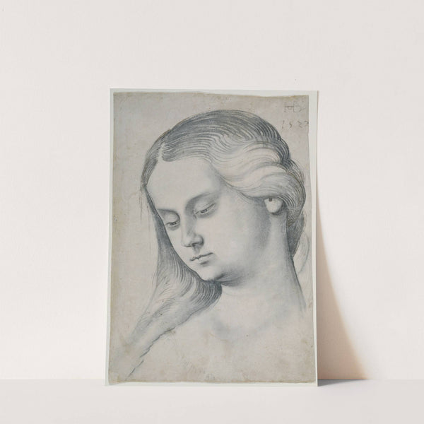 A woman’s bust (1527) by Hans Baldung