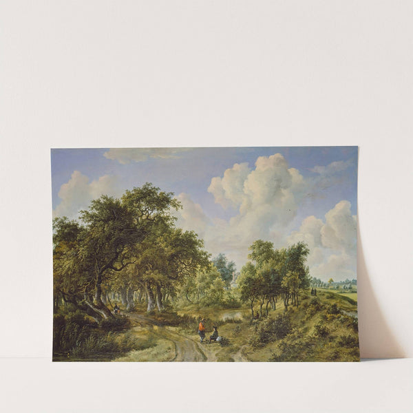 A Wooded Landscape (c. 1663) by Meindert Hobbema