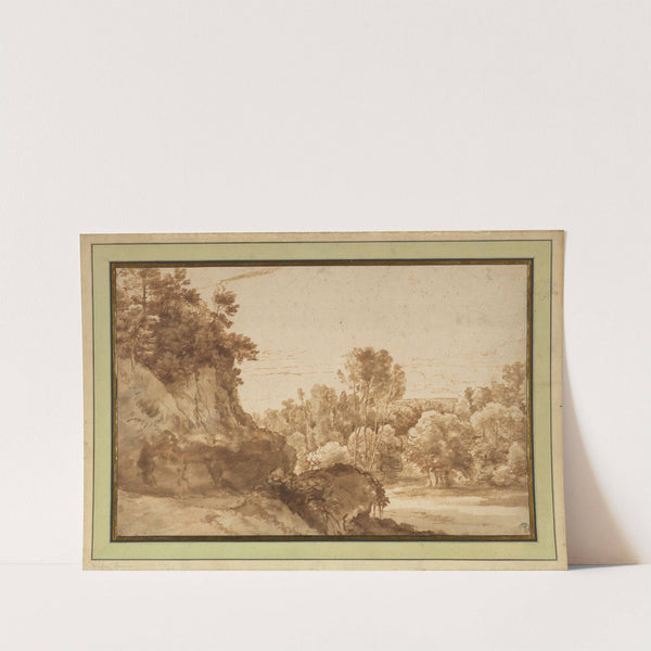 A Wooded Landscape by Herman van Swanevelt