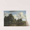 A Wooded Landscape by Meindert Hobbema