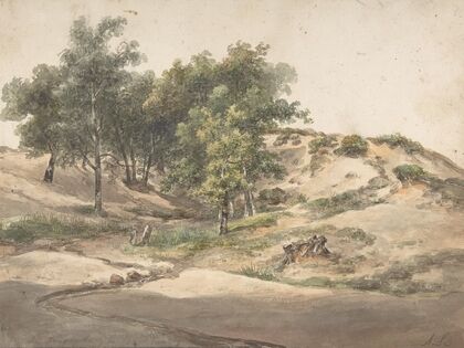 A Wooded Landscape Near Beekhuizen