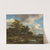 A wooded river landscape with shepherds and their flock by Jacob van Ruisdael