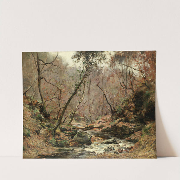 A woodland burn by John A. Henderson Tarbet