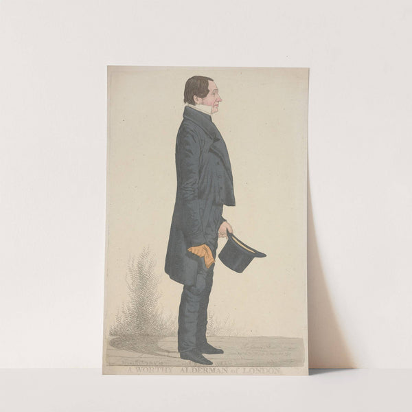 A worthy alderman of London. (1824) by Richard Dighton