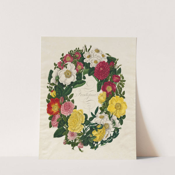 A Wreath of Roses (1799) by Mary Lawrence