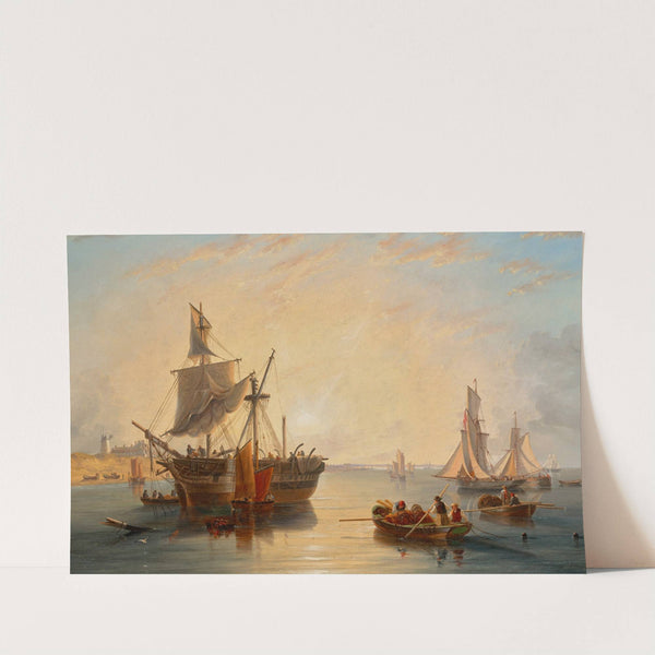 A wreck off Tantallon Castle by John Wilson Carmichael