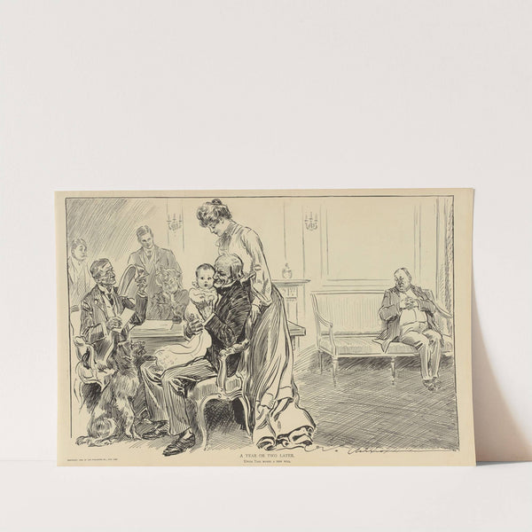 A year or two later (1900-1905) by Charles Dana Gibson