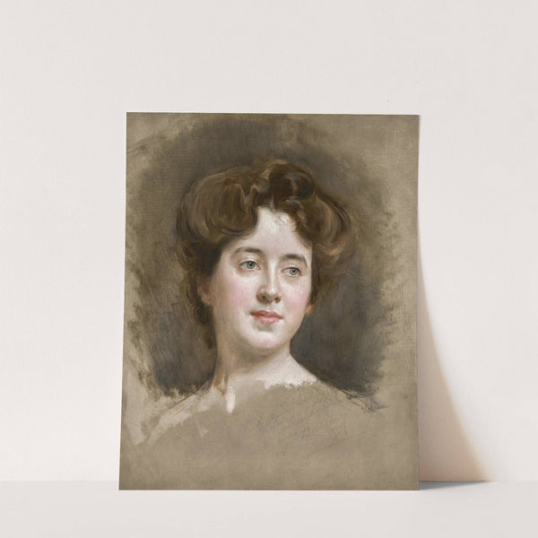 A Young Beauty by Raimundo de Madrazo y Garreta