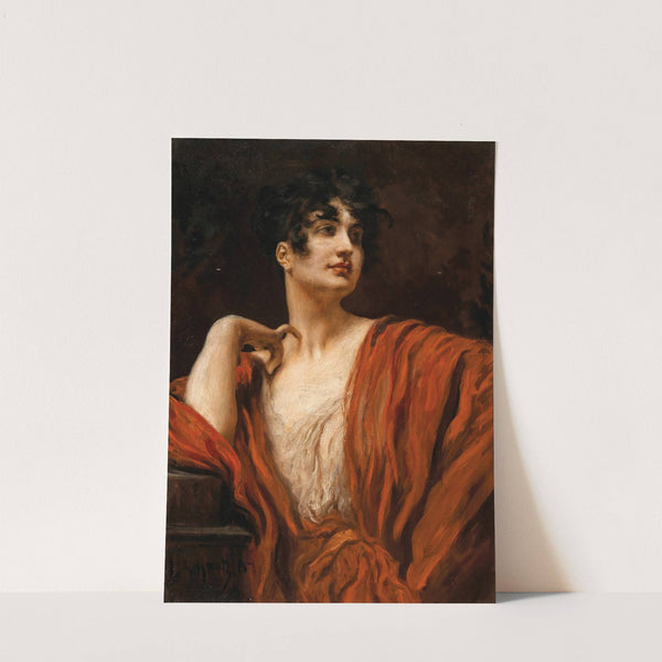 A Young Beauty by Leopold Schmutzler