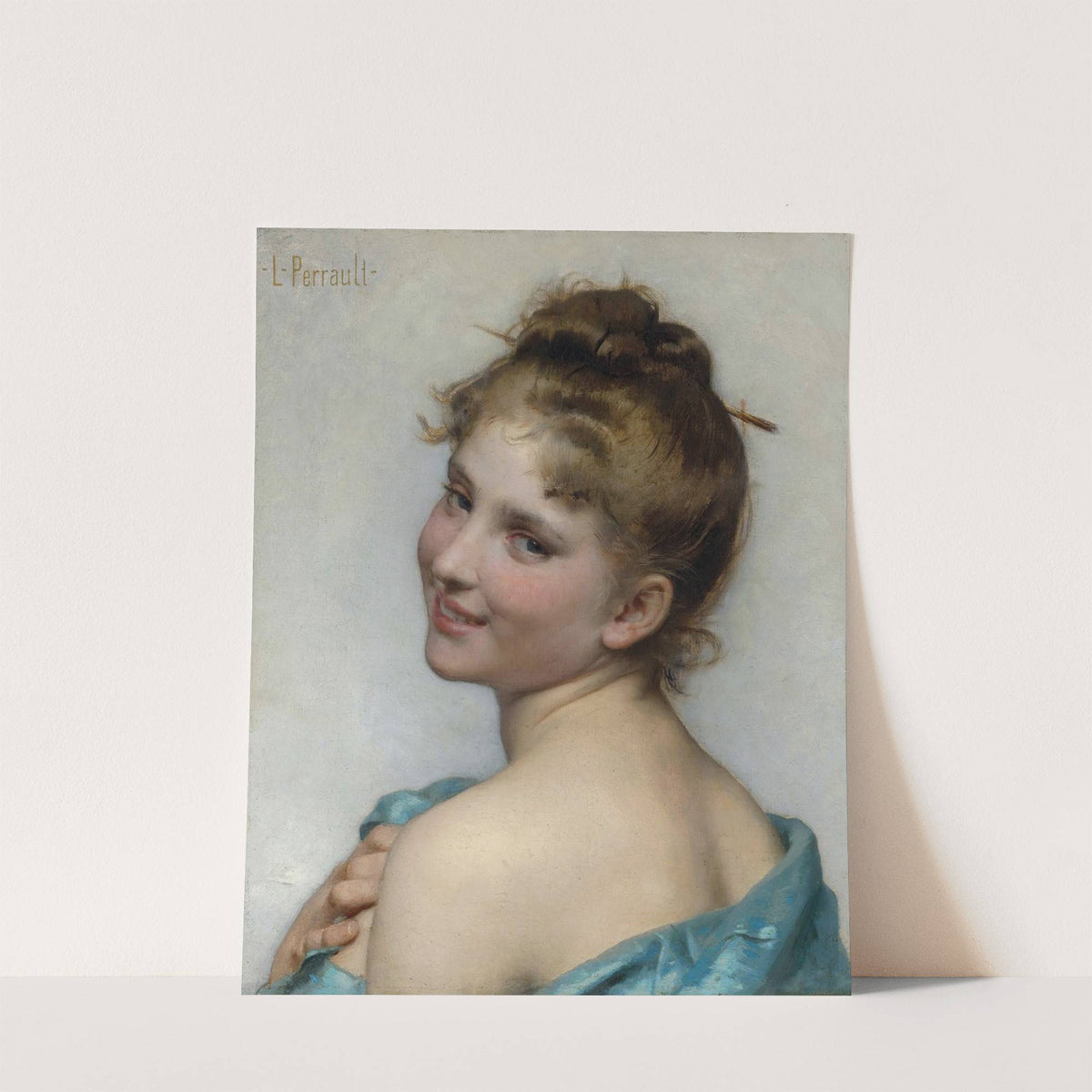 A Young Beauty by Léon-Jean-Basile Perrault