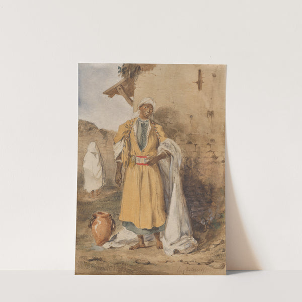 A Young Black Woman Fetching Water (1832) by Eugène Delacroix