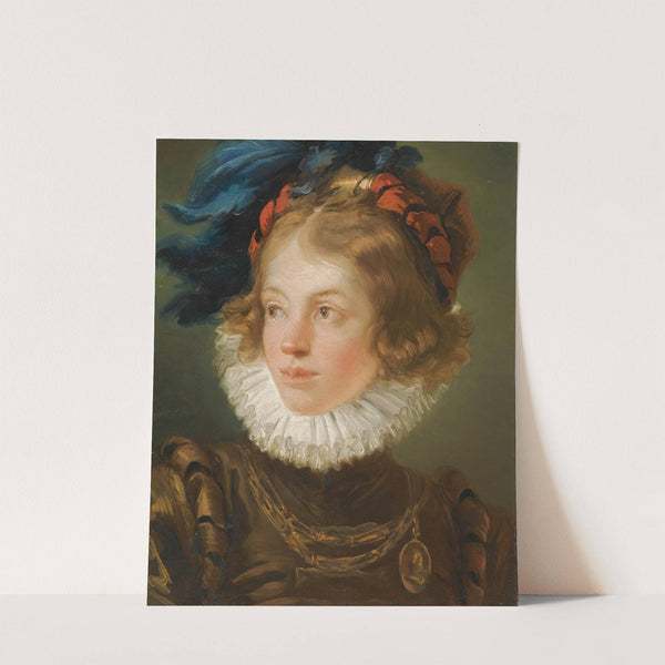 A Young Boy In The Costume Of A Page by Giovanni Battista Tiepolo