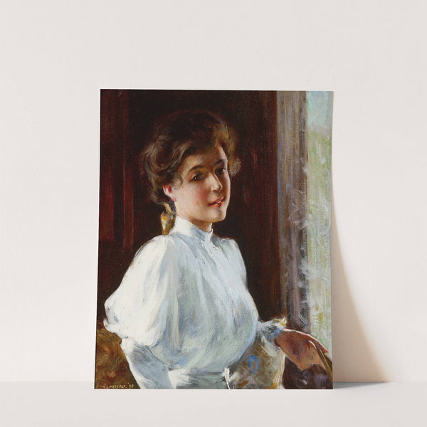 A Young Girl by Willard Leroy Metcalf