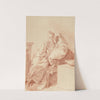 A young girl seated in an interior, leaning against a pillow (‘La Jeune malade’) by Jean-Honoré Fragonard