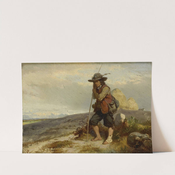 A young Herdsman (1840 - 1870) by Eugene Le Poittevin