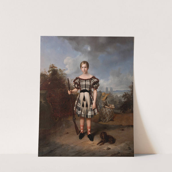 A young Highland huntsman by David Émile Joseph de Noter