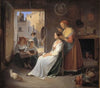 A Young Italian Woman being Adorned by her Mother