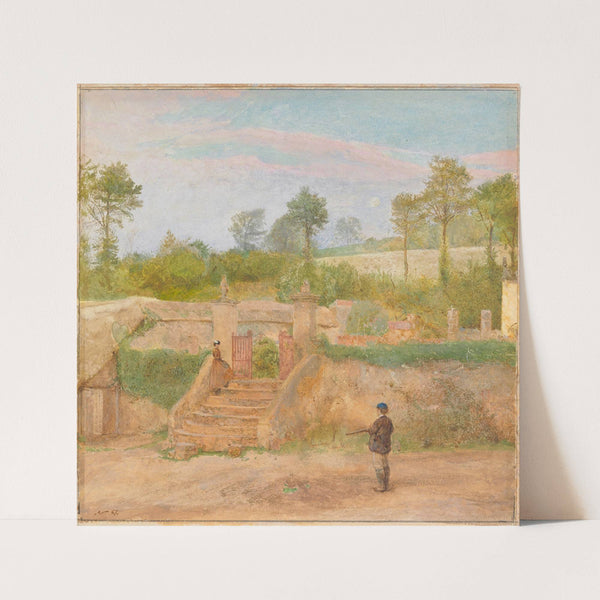 A Young Lover (1867) by John William North