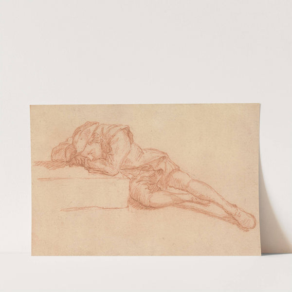 A Young Man Asleep by George Lambert