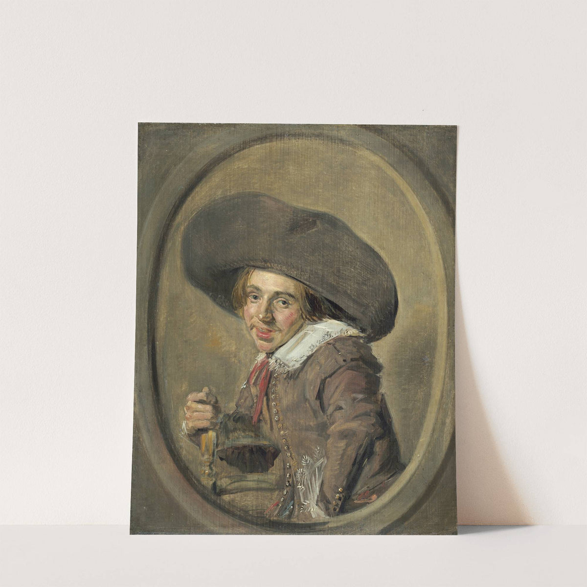 A Young Man in a Large Hat (1626-1629) by Frans Hals