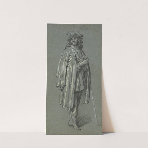 A Young Man Standing by Govert Flinck