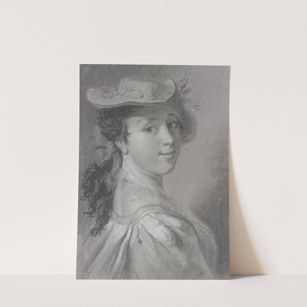 A Young Woman as a Personification of Spring (1749) by Cornelis Troost