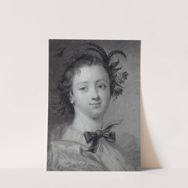 A Young Woman as a Personification of Summer (1746) by Cornelis Troost