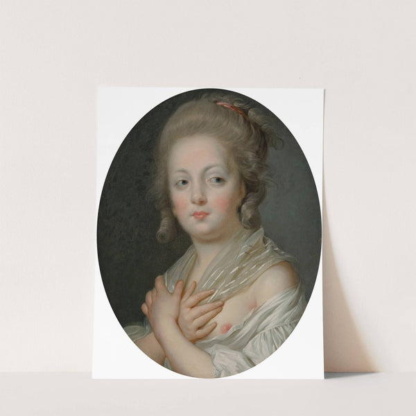A young woman at her toilette by Jeanne-Philiberte Ledoux