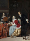 A Young Woman Composing a Piece of Music