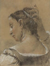 A Young Woman Fixing Her Hair (c. 1745)