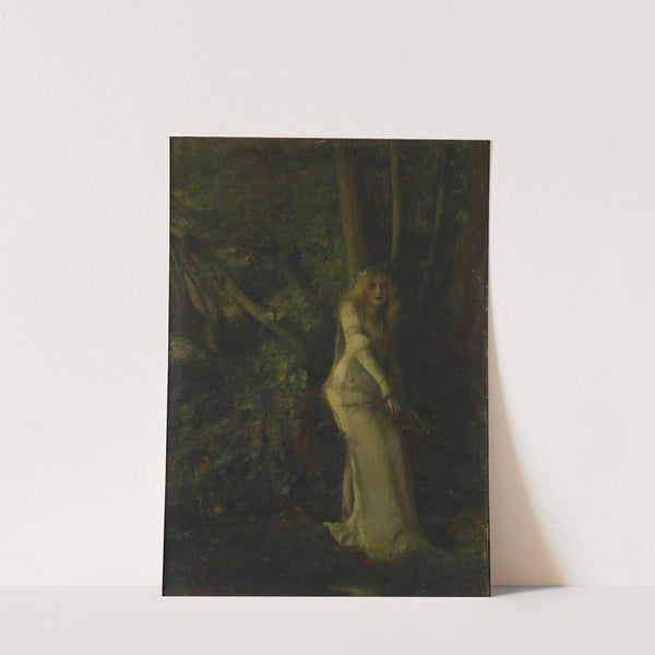 A Young Woman in the Play by Pascal-Adolphe-Jean Dagnan-Bouveret