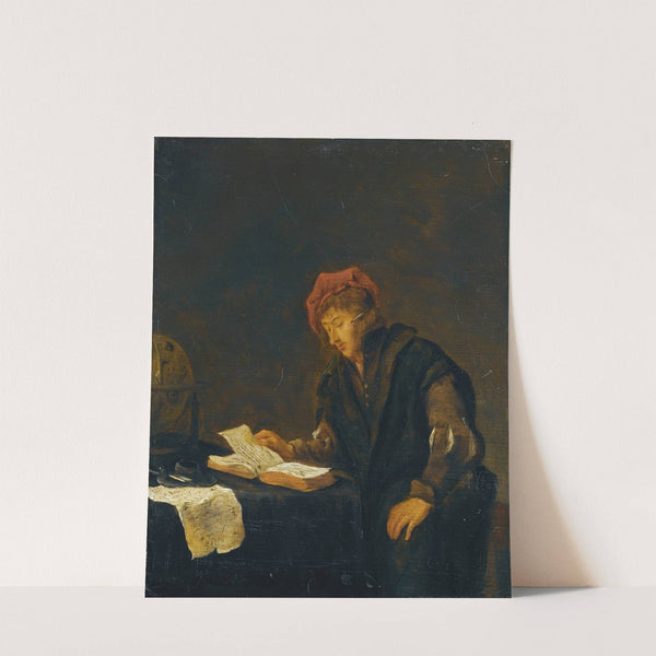 A Youth Reading by Jan Steen