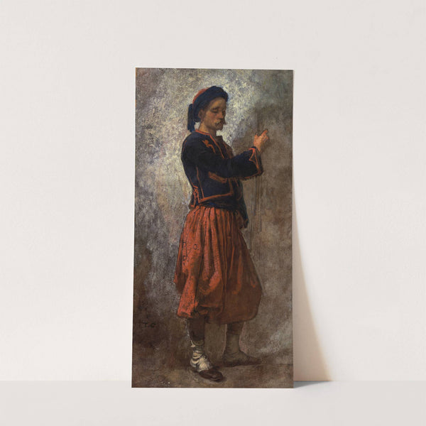 A Zouave by Thomas Couture