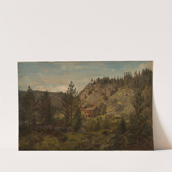 Aadal. Vinje, Telemark by Amaldus Nielsen