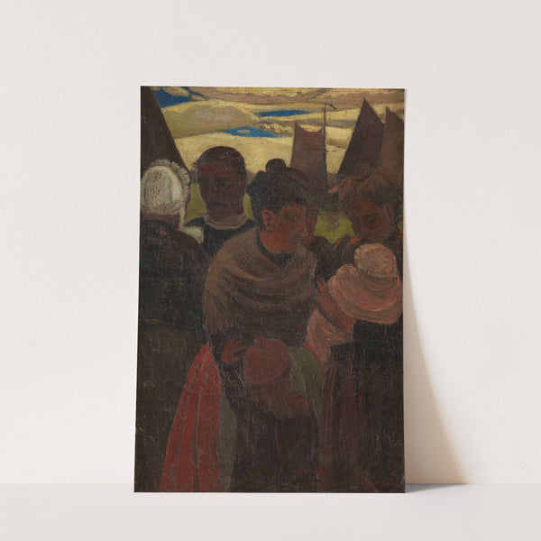 Aan de kaai (1913) by Constant Permeke