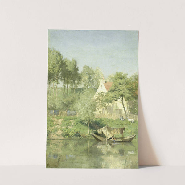 Aan de Oise by Coen Metzelaar