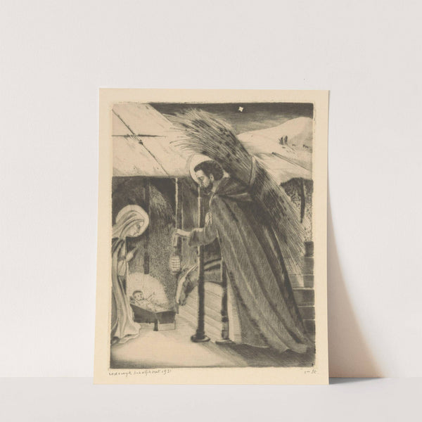 Aanbidding van Christus by Lodewijk Schelfhout