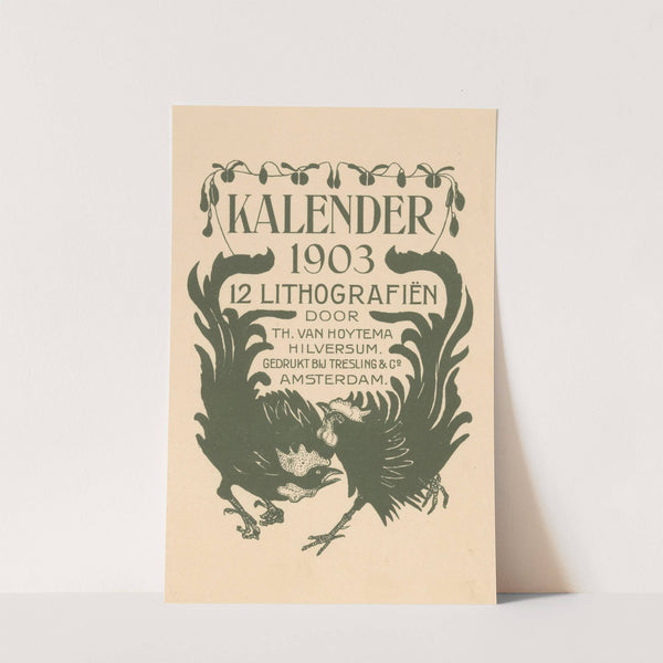 Aankondiging voor kalender 1903 by Theo van Hoytema