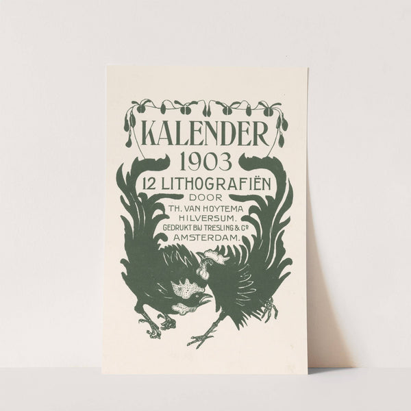 Aankondiging voor kalender 1903 by Theo van Hoytema