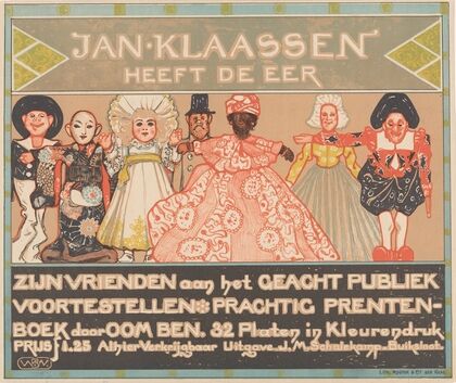 Aankondigingsblad van Jan Klaassen (1903)