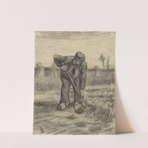 Aardappelrooier (1885) by Vincent van Gogh