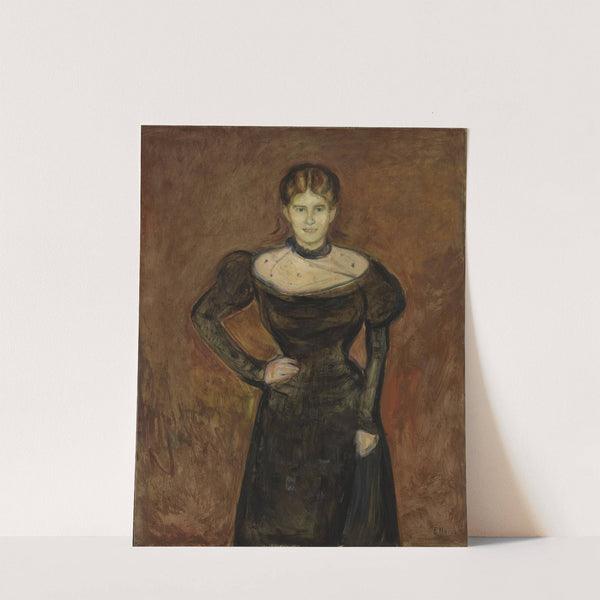 Aase Nørregaard (1899) by Edvard Munch