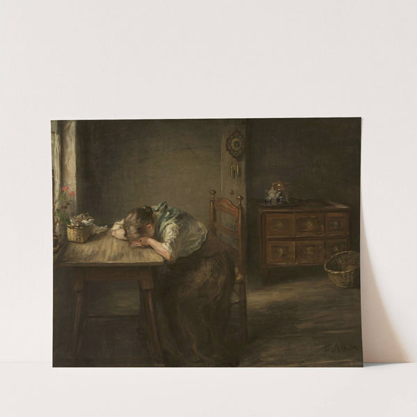 Abandoned (1890s) by Fritz von Uhde