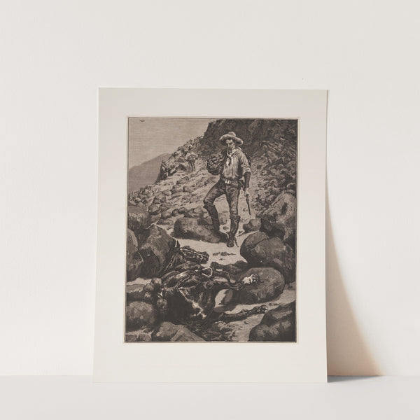 Abandoned (1882) by Frederic Remington