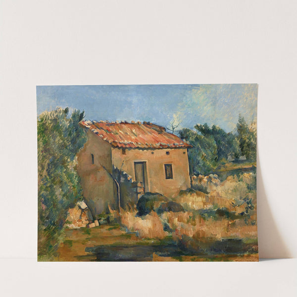 Abandoned House near Aix-en-Provence (1885–1887) by Paul Cézanne