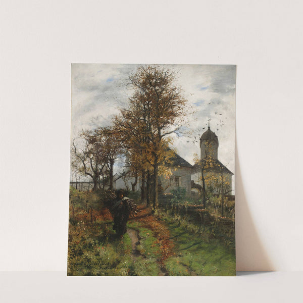 Abandoned parsonage by Adam Chmielowski