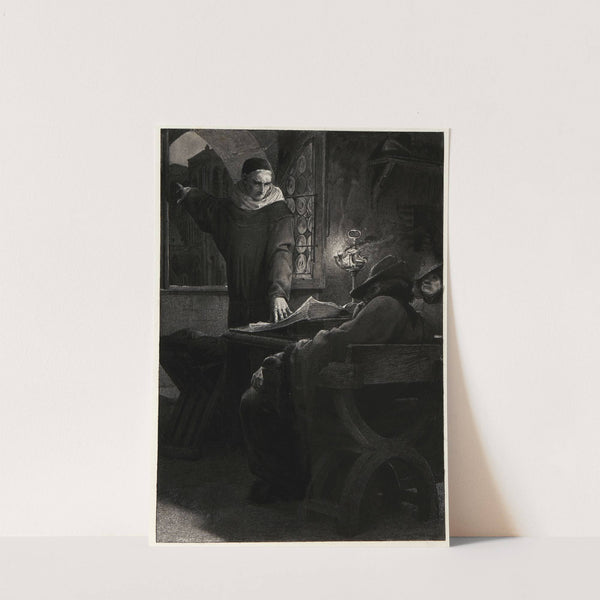 Abbas Beati Martini (1889) by Luc-Olivier Merson